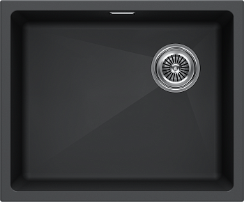 Кухонная мойка Paulmark LUMI 55UNI-SKEW LU55SK-AN 46х56 цвет антрацит